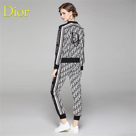 dior dress suit|Dior jogging suit.